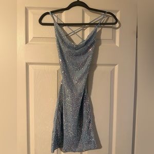 Windsor “All about the shimmer sequin lace-up dress” (BRAND NEW NEVER WORN)